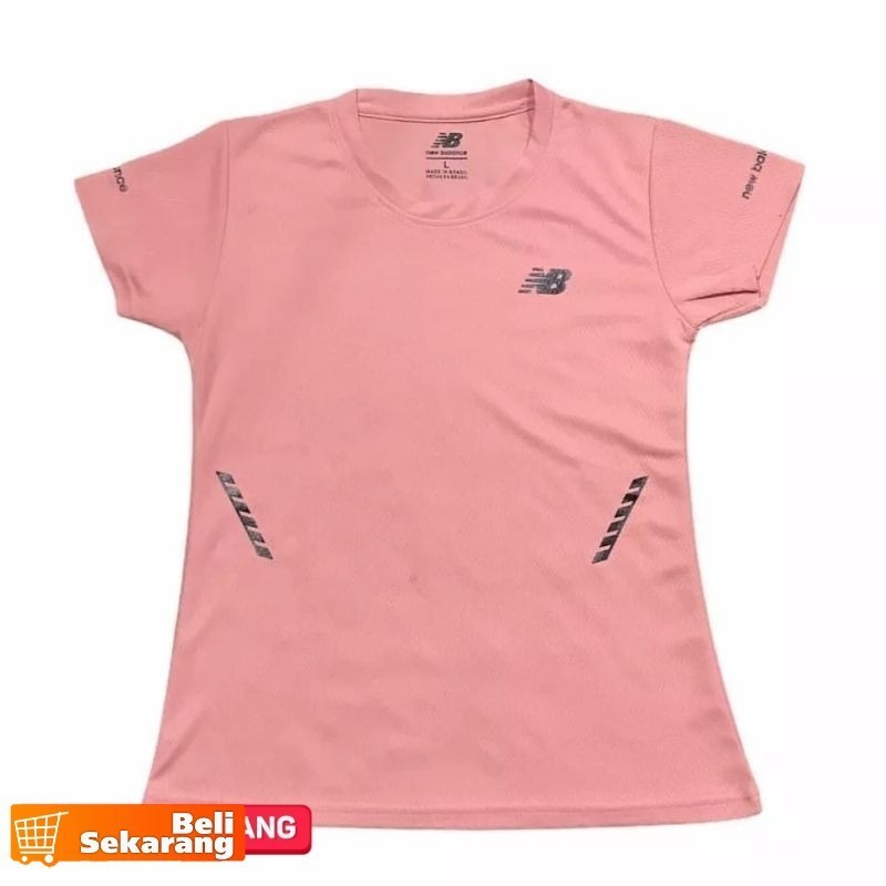 Kaos Olahraga Wanita Baju Running Senam Zumba Aerobic Cewek