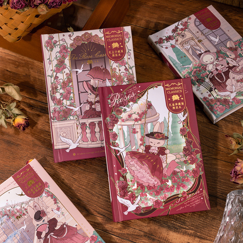 

BigSale 5.5 Buku Diary Hard Cover Notebook The Rose Castle - 0868