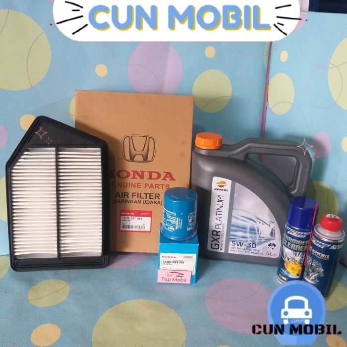 Paket service oli Repsol GXR Platinum 5W-30 Accord 2004 (5) CUN MOBIL