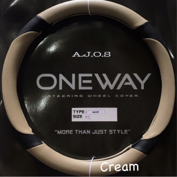 ✨BISA COD✨ -Sarung Stir Oneway Type Rave / Steer Cover Oneway Rave BEST SELLER - MERAH M