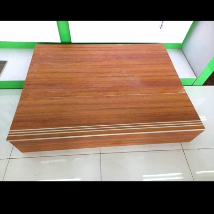 Granit bordes tangga 60x97 stepnosing flame mahogany