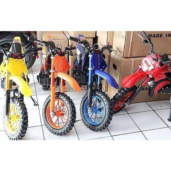 promo big salle (CAMO) MINI TRAIL MOTO CROSS MOTOCROSS 50CC / POCKET BIKE / MOTOR KECIL ANAK