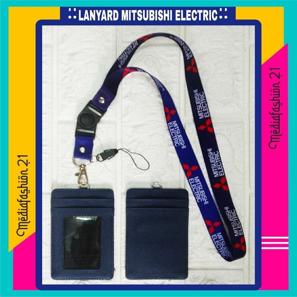 

MITSUBISHI ELECTRIC Lanyard ID Card / Tali Gantungan ID Card - Free Strap Gantungan HP/Flashdisk