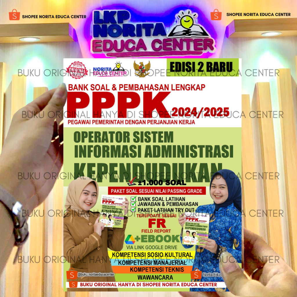 

[PROMO MURAH] BUKU PPPK OPERATOR SISTEM INFORMASI ADMINISTRASI KEPENDUDUKAN