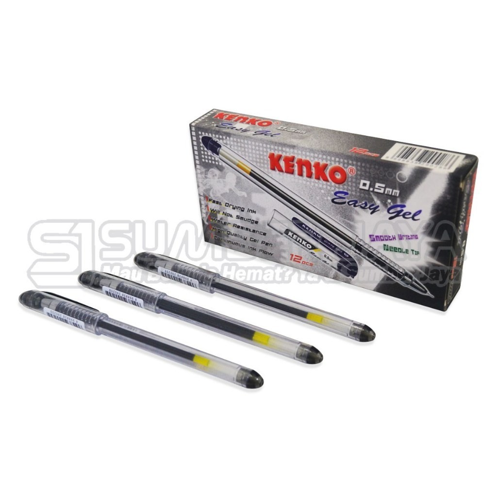 

Pulpen Pena Ballpoint Gel Pen Kenko Easy Gel 0.5 mm