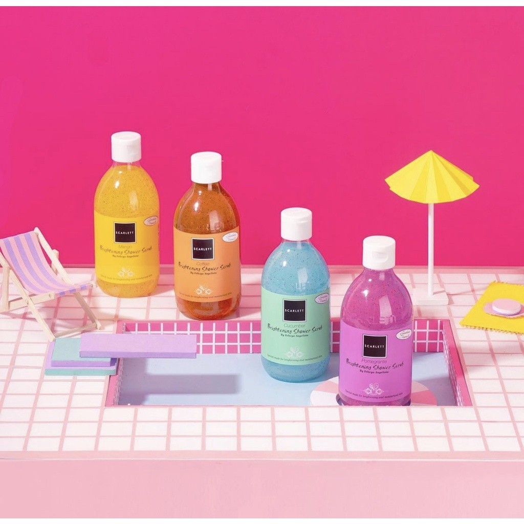 - Scarlett Shower Scrub (Sabun Mandi Scarlett)