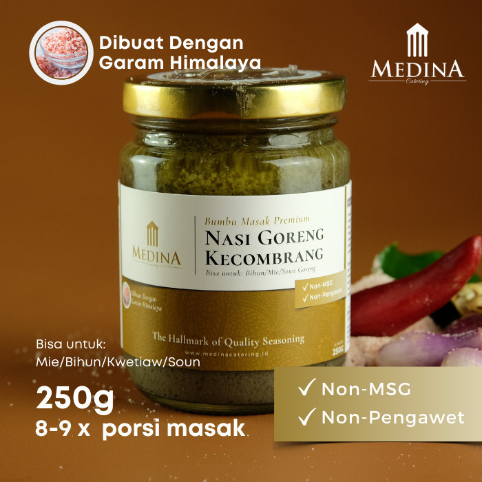 

Termurah-Promo Diskon Bumbu Instan Nasi Goreng Kecombrang Premium (250gr) - Medina Catering