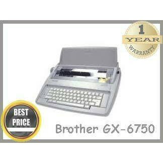 BROTHER MESIN TIK ELECTRONIC DIGITAL BROTHER GX 6750