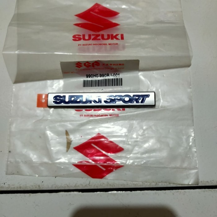 Emblem SUZUKI SPORT Original SGP Sparepart