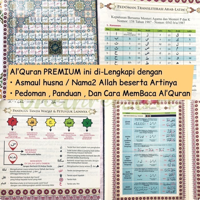 Terlaris ✨ -AlQuran JUMBO A3 LATIN PerKata Al Quran Terjemah Lengkap