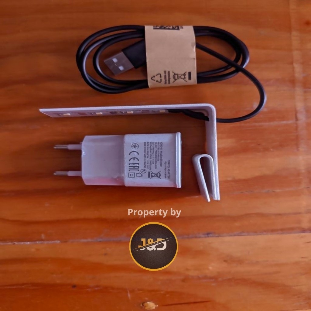 Lampu Led Aquarium Soliter Cupang Lampu Akuarium + Adaptor Charger