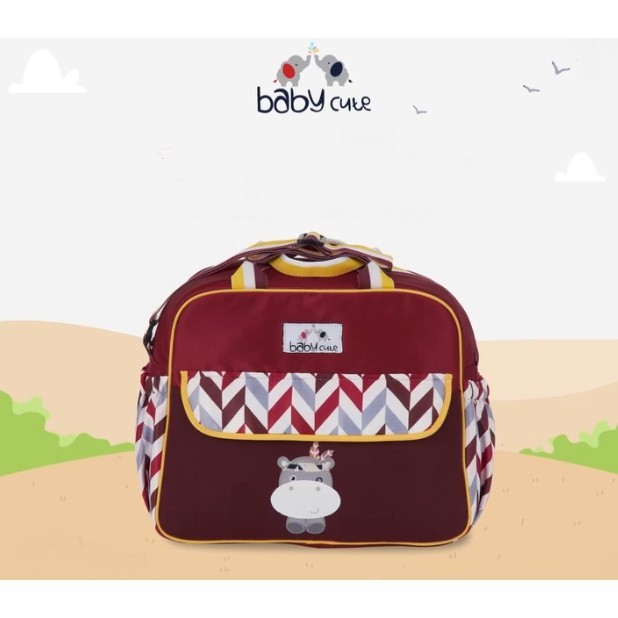 Baby Cute Tas Bayi Boho Series Hippo & Owl - BCT3080/BCT3090