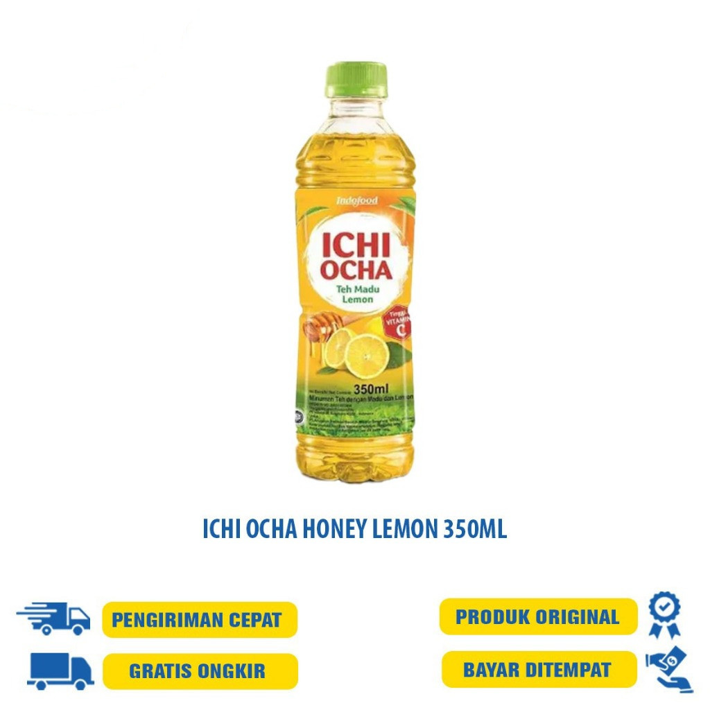 

ICHI OCHA TEH MELATI/LEMON/TEH HIJAU ASLI 350ML