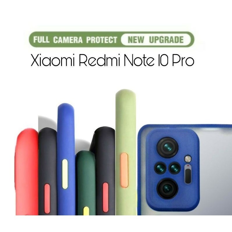 Soft Case Redmi Note 10 / 10s Redmi Note 10 Pro Redmi Note 10 5G Soft My Choice Aero Color Button Ma