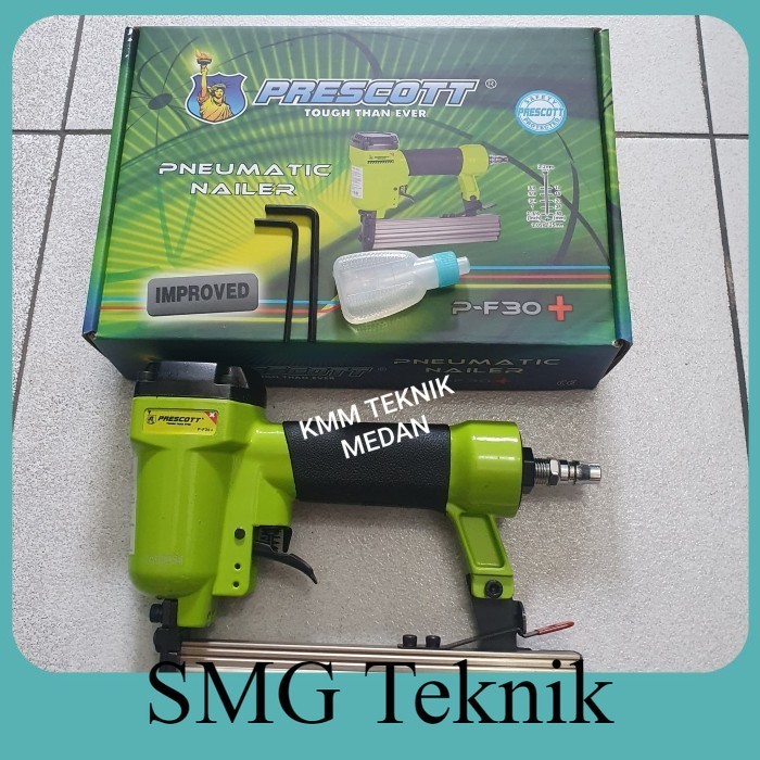 

Berkualitas PRESCOTT GUN PAKU TEMBAK F30 AIR NAILER F 30 P-F30 PNEUMATIC NAILER BHT873