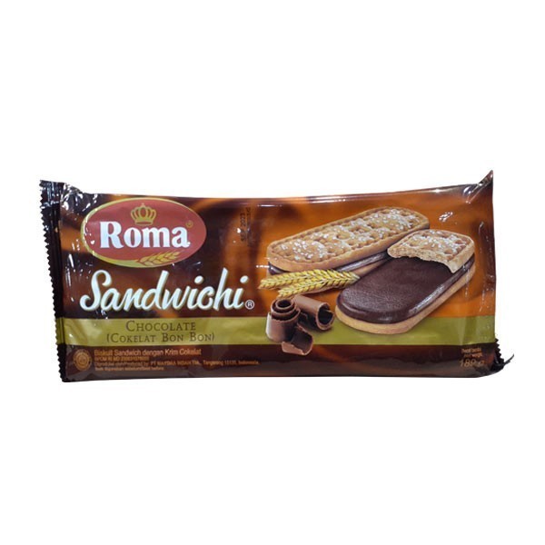 

Roma Sandwich Chocolate 216Gr Diskon