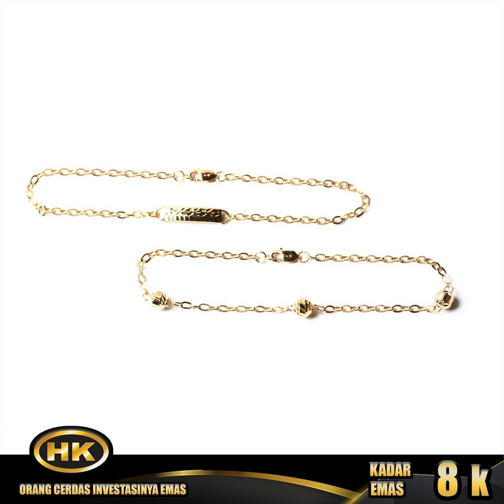 HK Mustika Gold - Gelang Emas  8K - Type 683