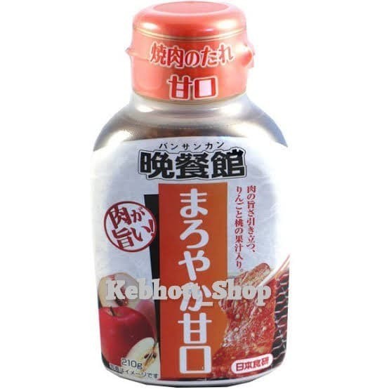 

Nihon Shokken Yakiniku Mild Barbeque Sauce | Saus Yakiniku Manis
