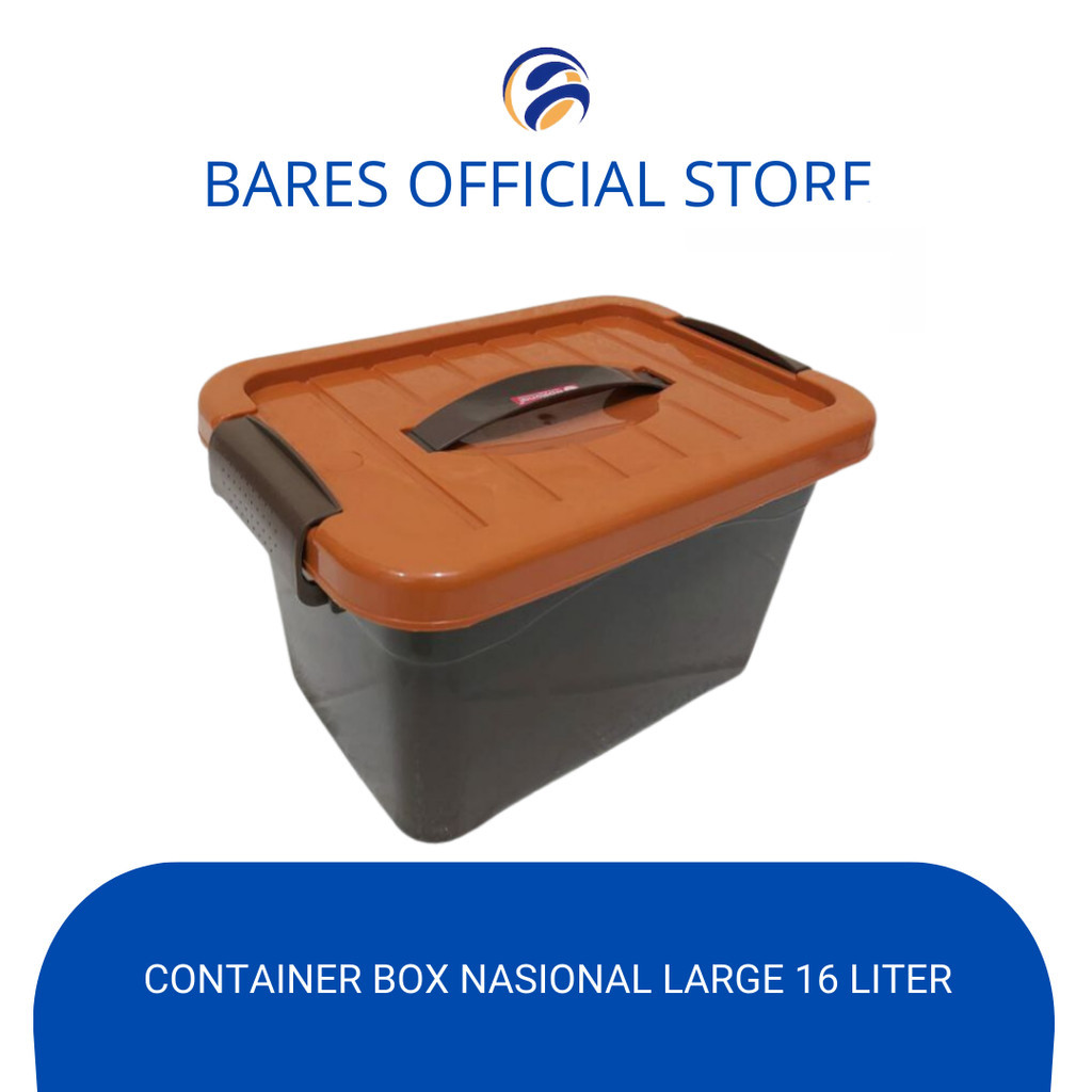 Container Box Plastik Kotak Penyimpanan Barang - 16 Liter Murah Serbaguna