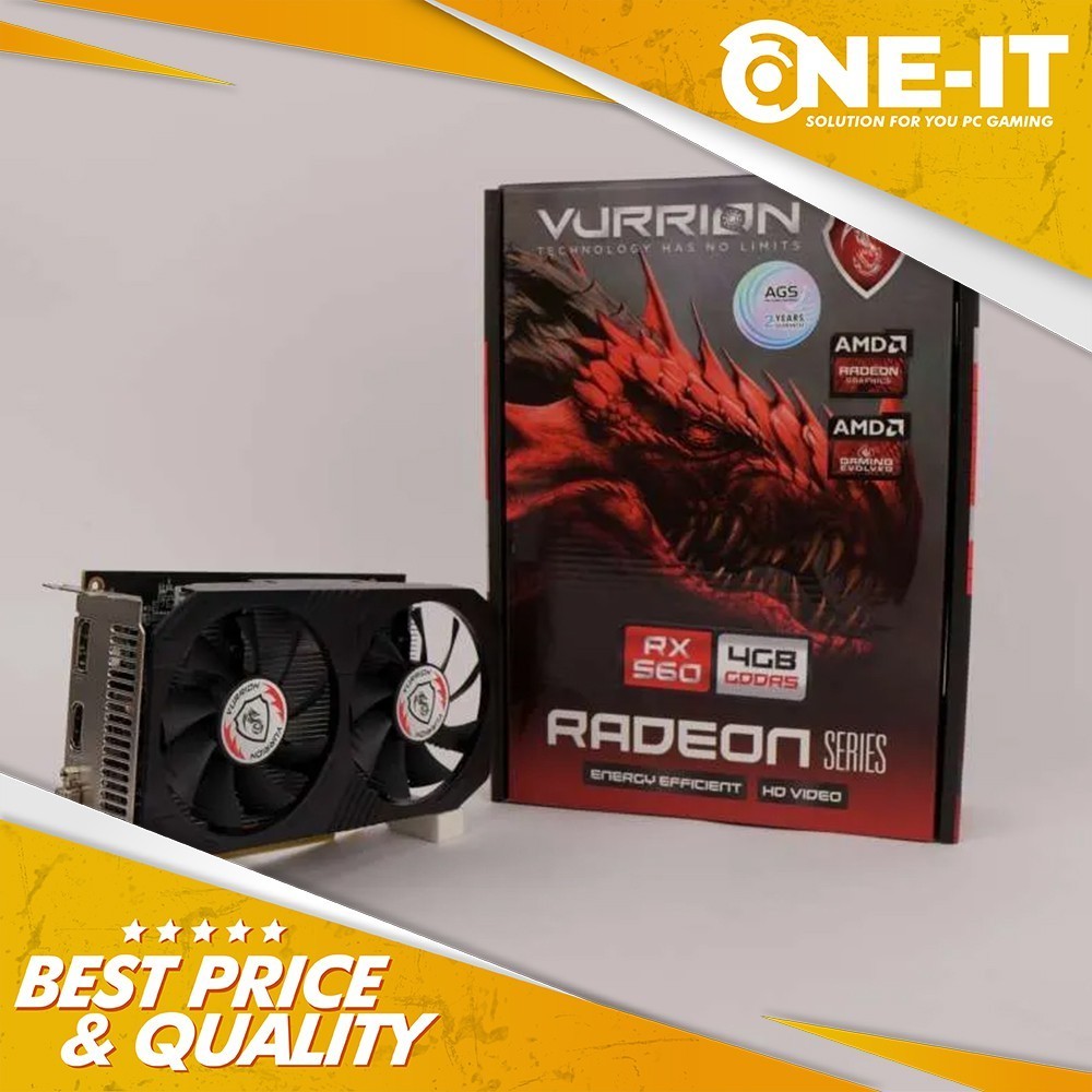 VGA VURRION RX 560 4GB DDR5