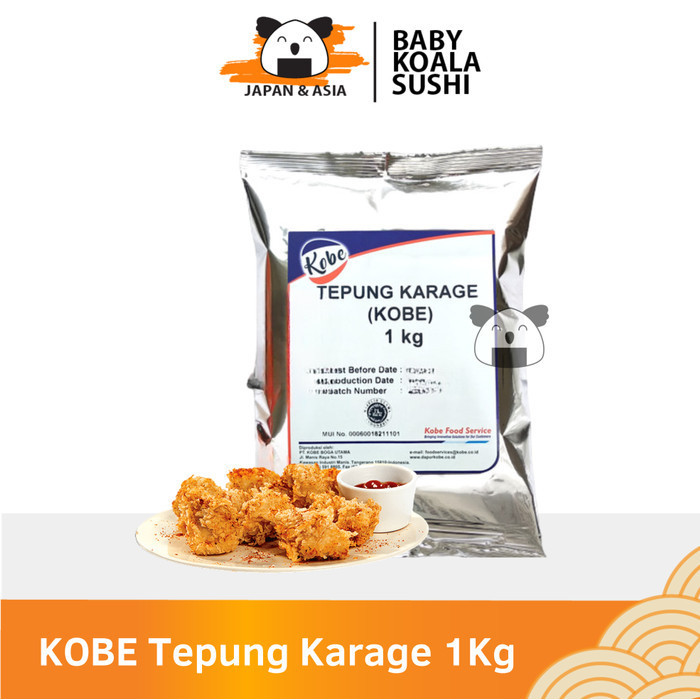 

[[Preium]] KOBE TEPUNG KARAAGE 1 Kg | Tepung Ayam Goreng Karage Ala Jepang
