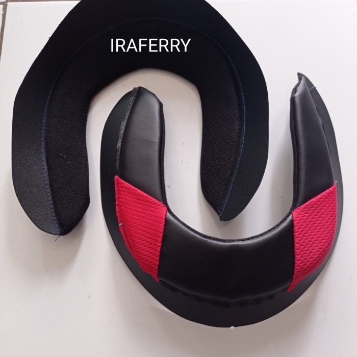 PROMO NEW- busa leher helm kyt rc7 r10 helm full face - Merah, All Size