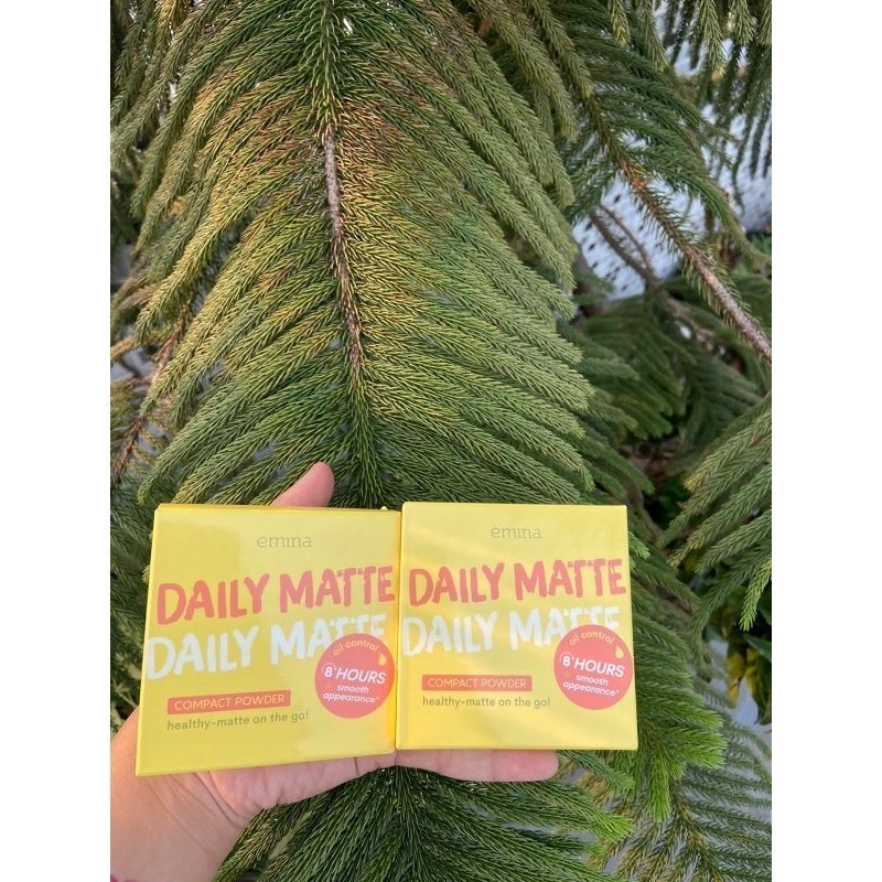 Emina Daily Matte Compact Powder | Bedak Padat Emina //