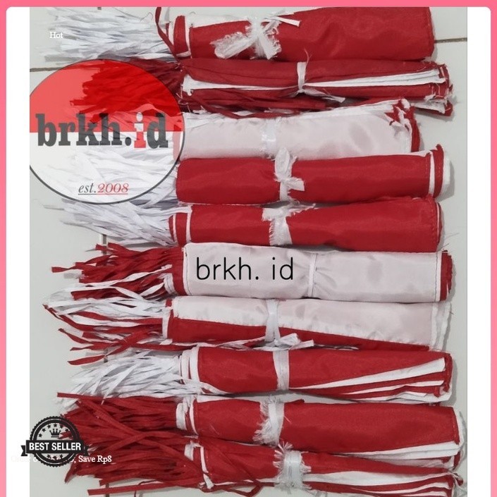 BENDERA MERAH PUTIH ( 20 PCS ) UKURAN KECIL MINI/BENDERA INDONESIA MINI