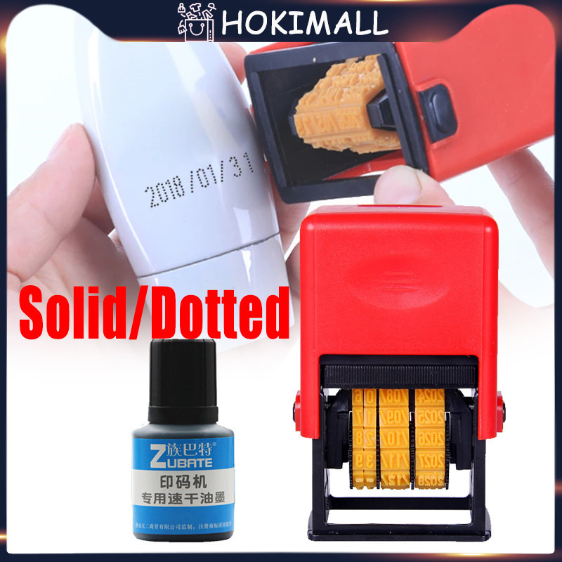 

CK15 Stempel Tanggal Custom Otomatis Dater Date Stamp Stempel Tanggal Produksi