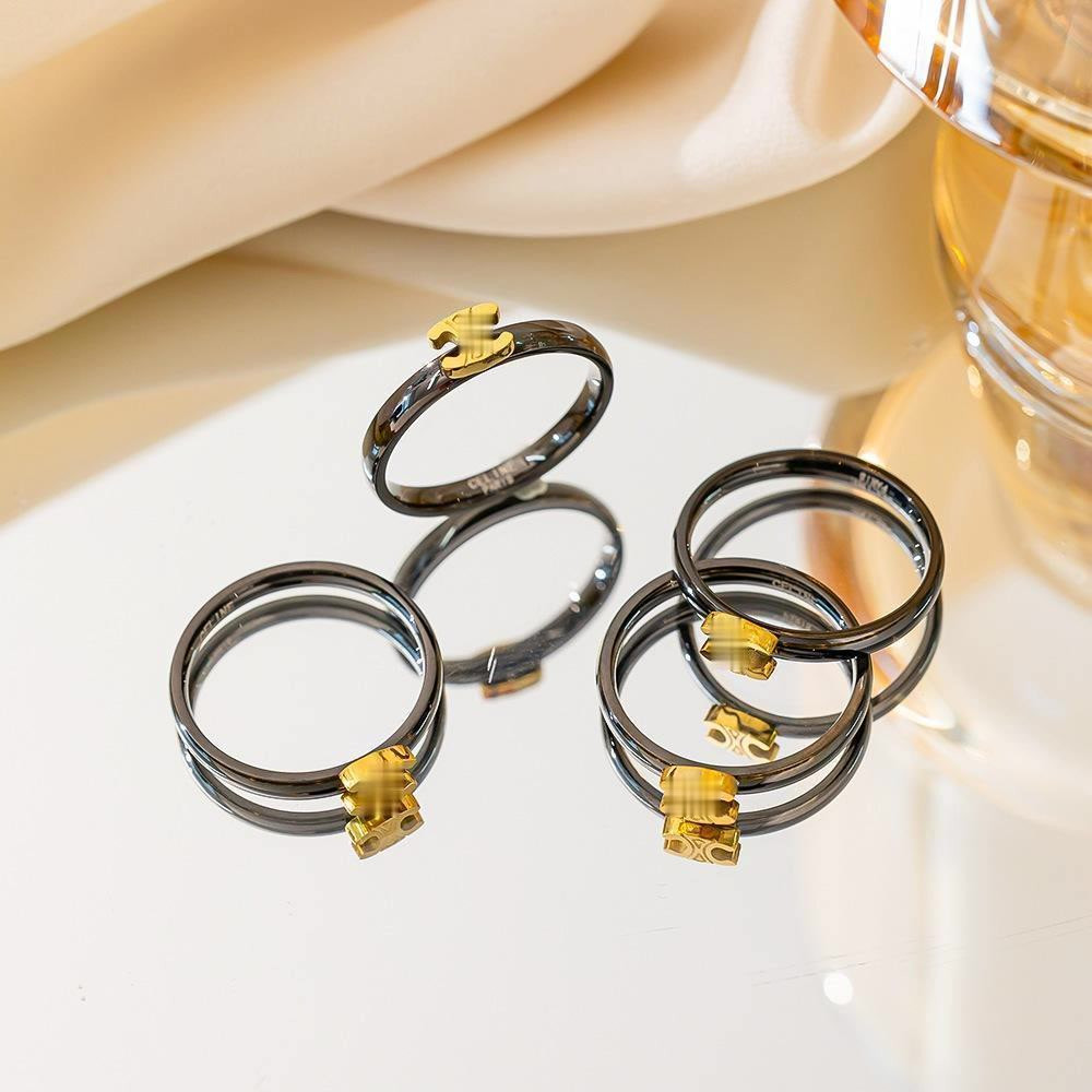 Cincin black ring titanium harga grosir bisa COD