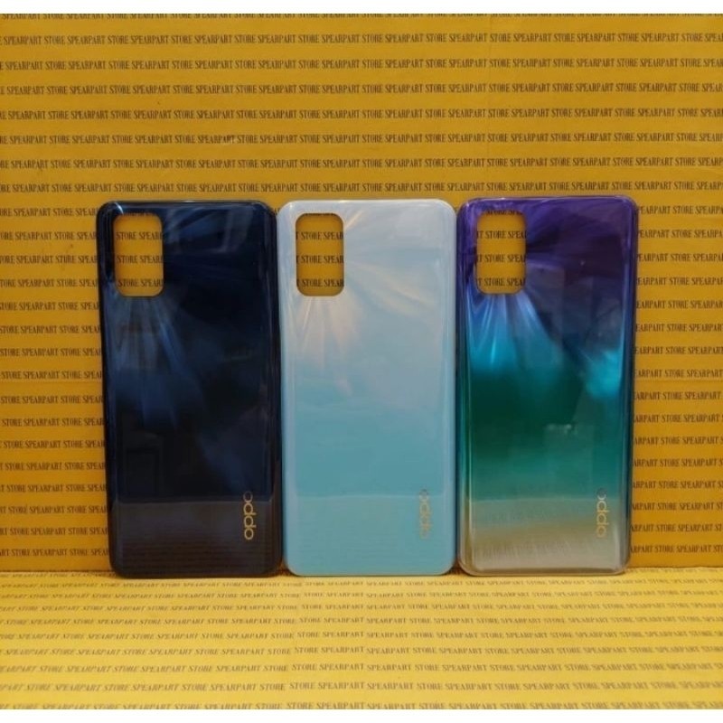 BACK CASING BACKDOOR BACK COVER TUTUP BELAKANG BATERAI OPPO A52 / A92 2020 ORIGINAL