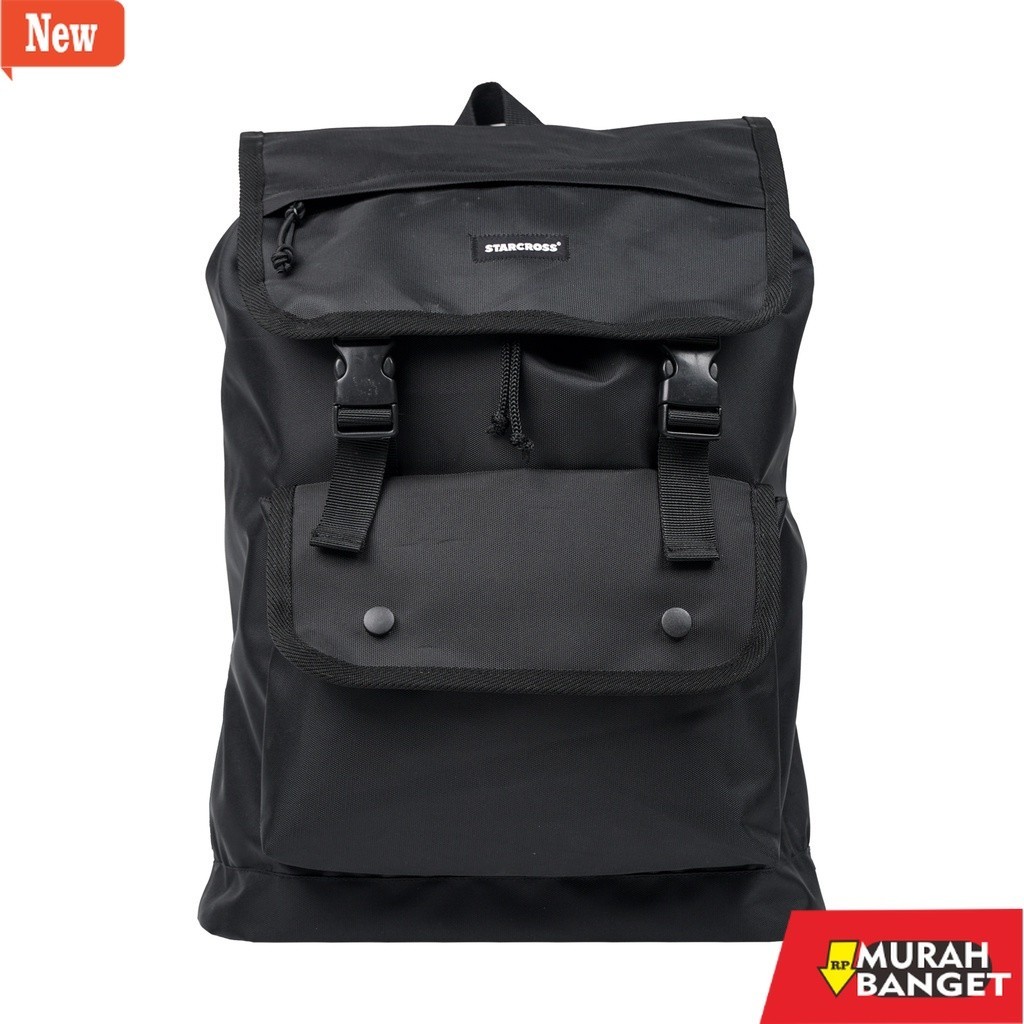 Tas Ransel pria kekinian STARCROSS Backpack - BS BP 110 - Black Green