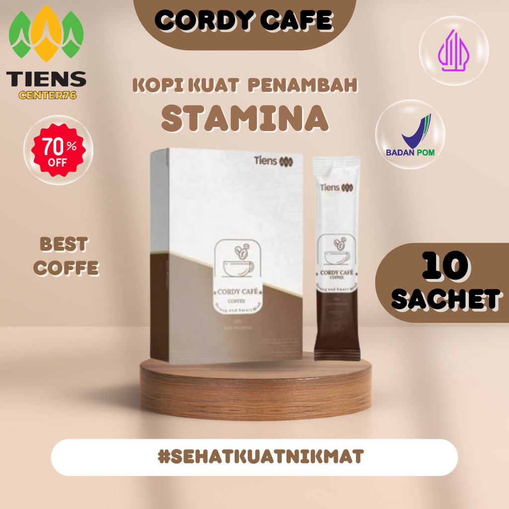 

Cordy Cafe Coffe - Kopi Stamina Pria dan Wanita - Cordyseps Kopi - Tiens Coffe Original Termurah by tienscenter76