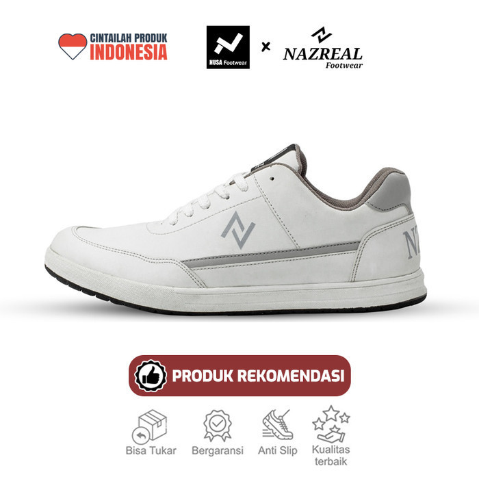 Nusa - LEONARDO Sepatu Sneaker Casual Pria Kets Fashion Keren ORIGINAL