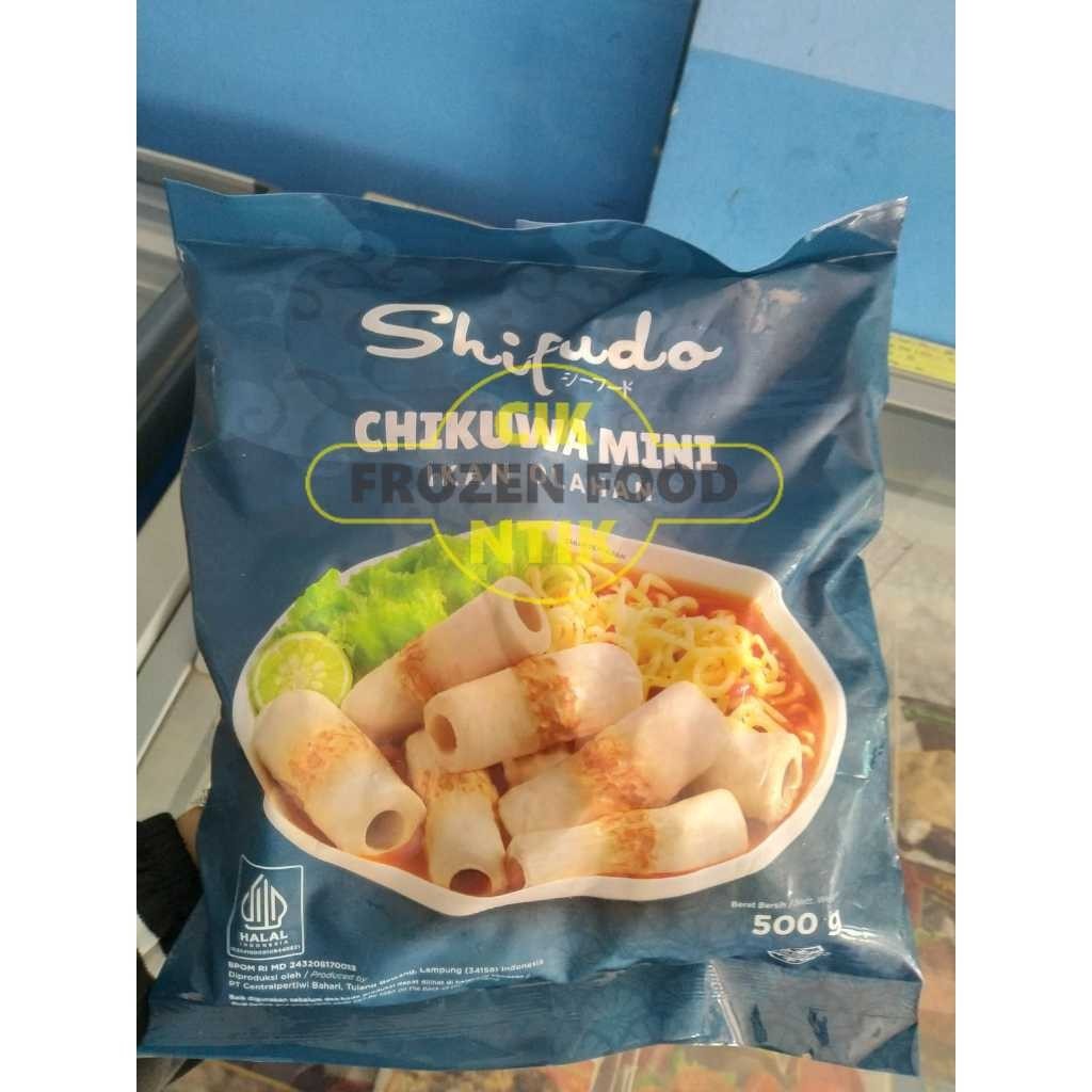 

Shifudo Chikuwa 500gr Frozen food cik ntik Jambi cemilan jajanan seblak korea jepang