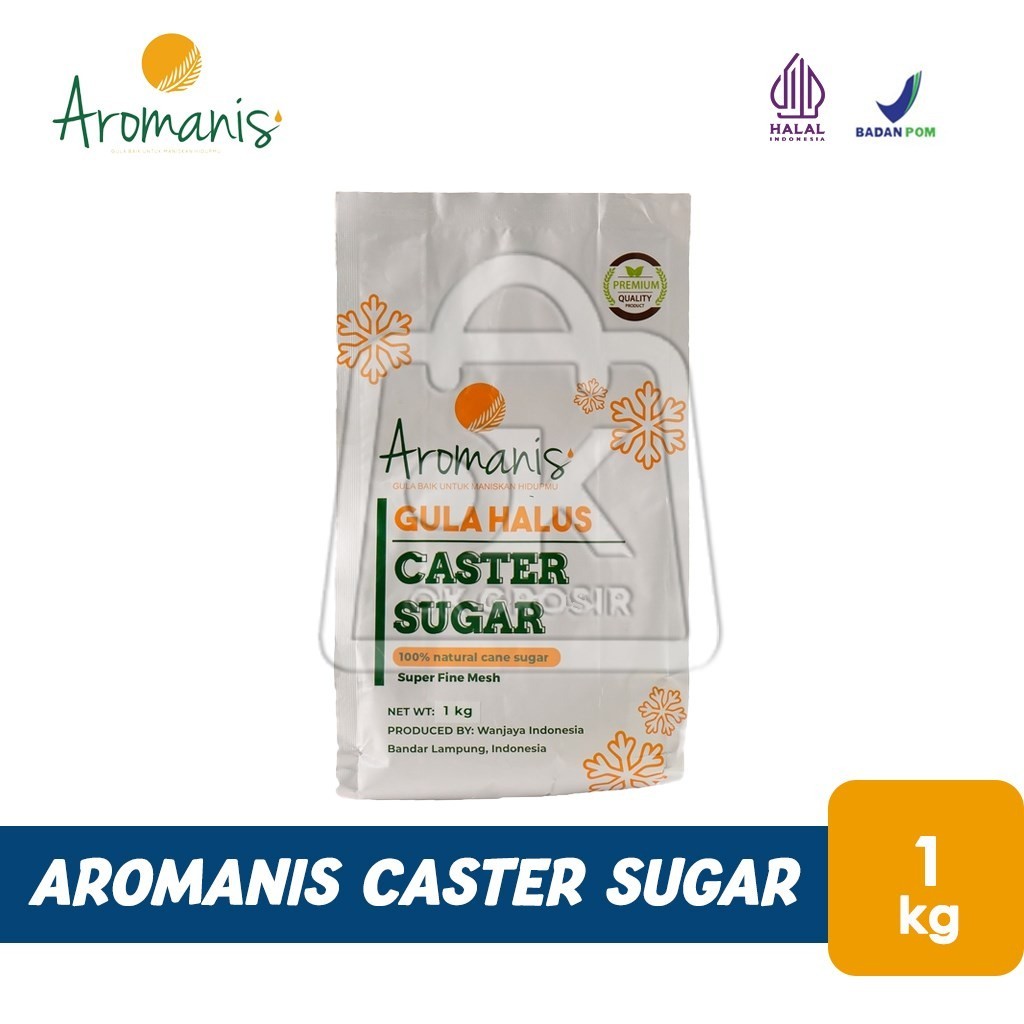 

Gula Putih Halus Aromanis / Aromanis Caster Sugar (1 kg)