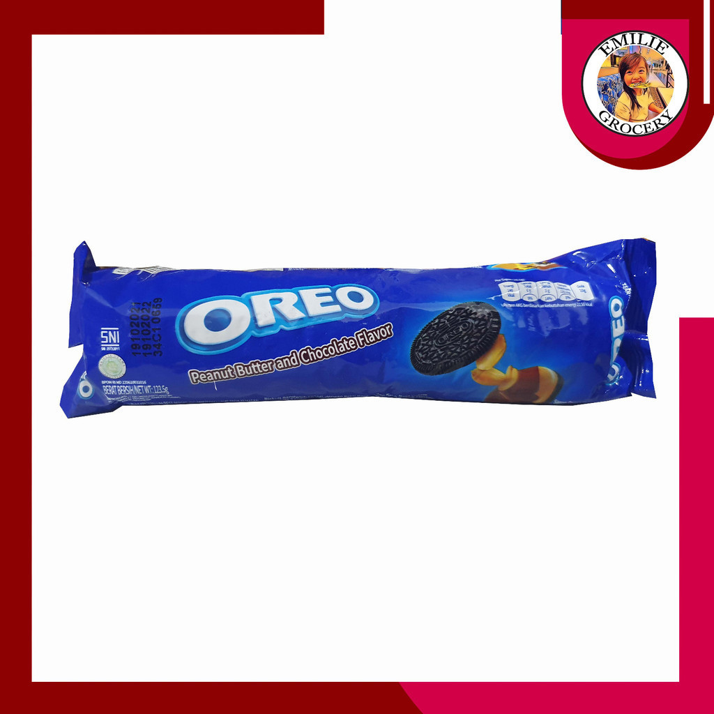 

Oreo Roll Biskuit Peanut Butter 133gram 133 gram (ex 137gram 137 gram)