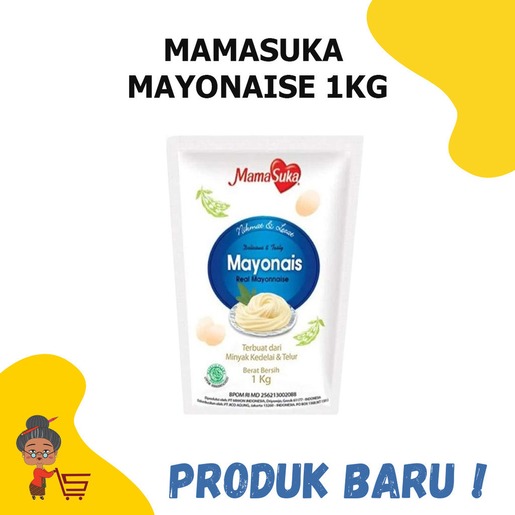 

MAMASUKA MAYONAISE 1kg / MAMASUKA MAYONAISE / MAYONAISE