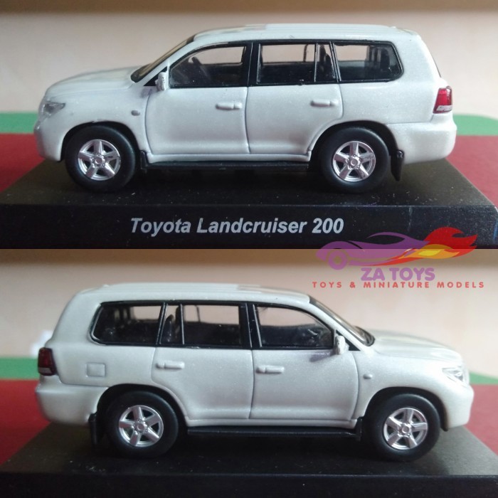 PTS99 Diecast Toyota Land Cruiser VX 200 Putih by Kyosho Skala 1:64