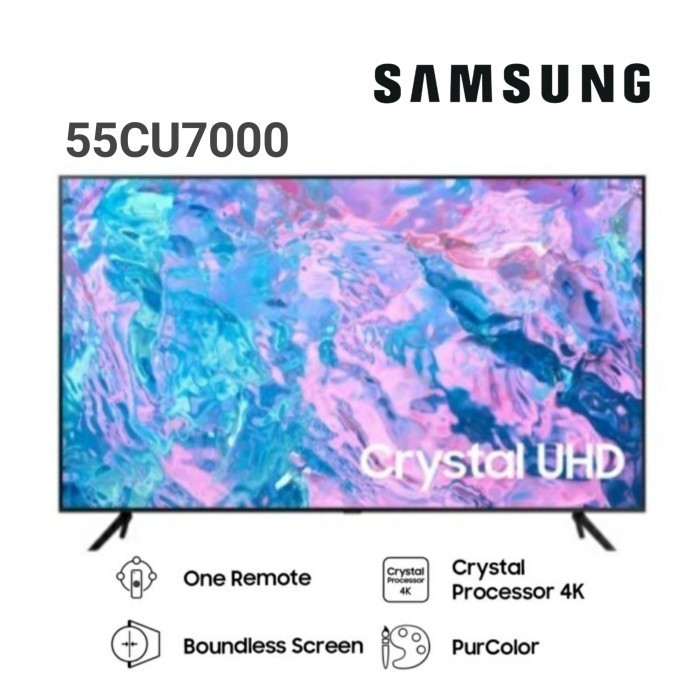 SAMSUNG 55CU7000 / 55 CU7000 CRYSTAL UHD 4K SMART TV 55 Inch CU7000