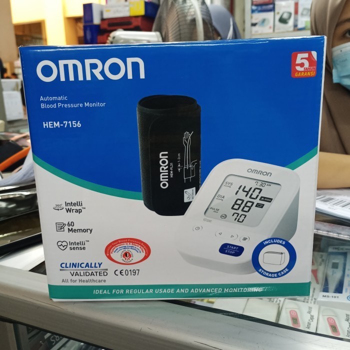 OMRON.HEM 7156.Alat pengukur tensi
