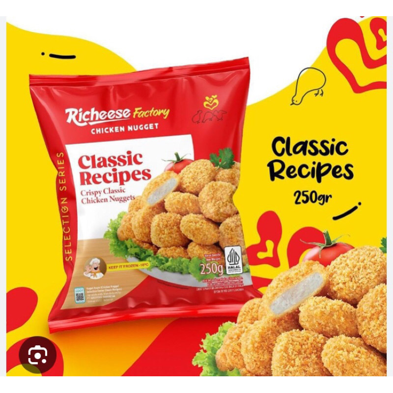 

Richeese Factory Chicken Nugget 250 Gr