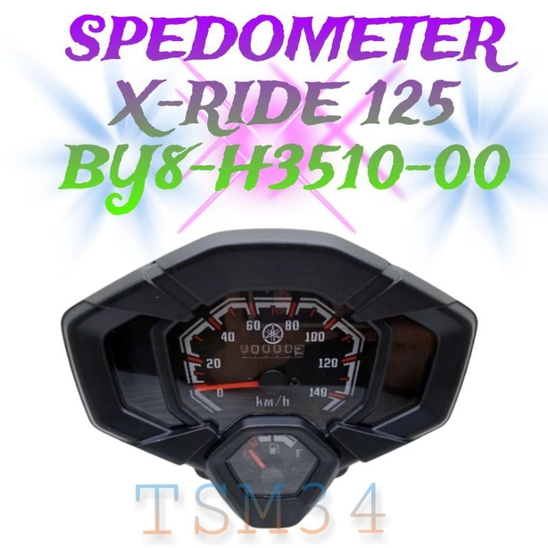 spedometer kilometer x ride 125 satu set speedometer X-Ride 125 BY8-H3510-00