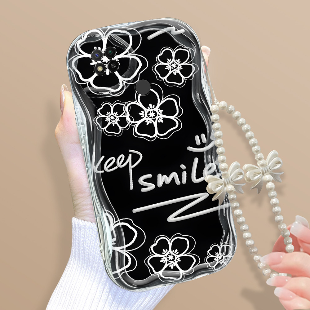 Casing Hp Untuk Xiaomi Redmi 9C 10A Phone Case Softcase Kesing Sofcase Cassing Black Beautiful Butte