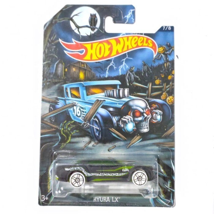 Hotwheels Ryura LX hitam Halloween 2017