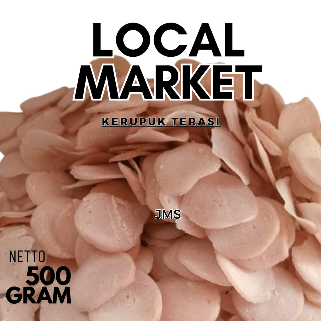 

kerupuk terasi 500gr produk lokal