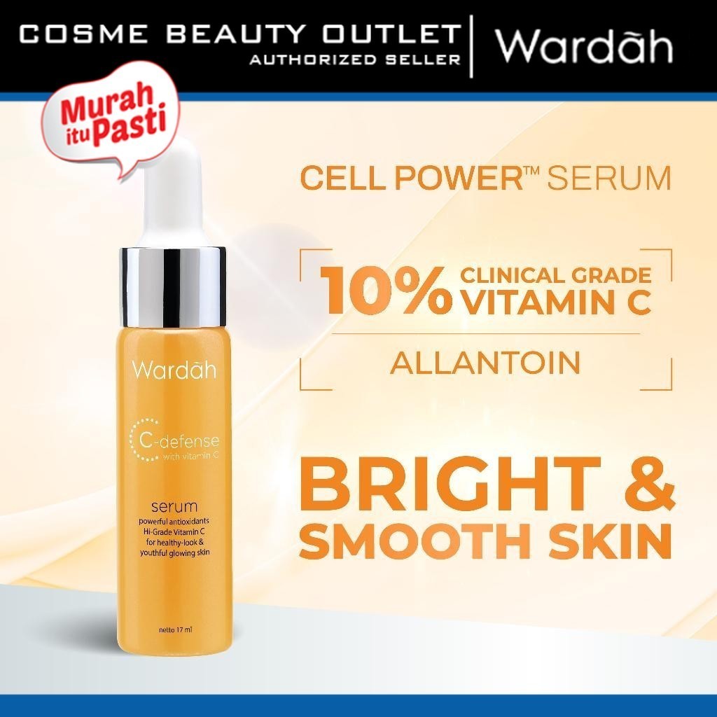( PROMO ) Wardah C Defense Serum With Vitamin C 17ml