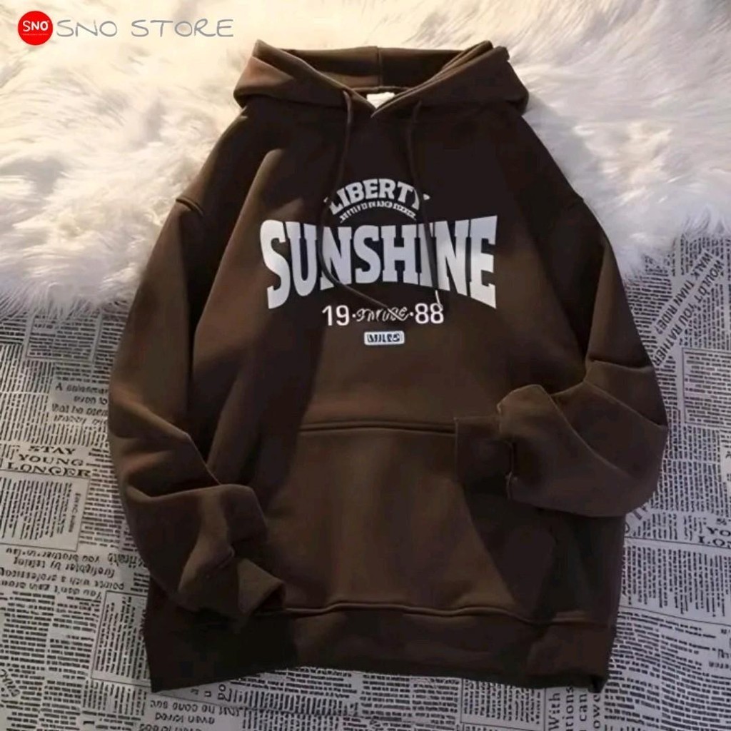 Jaket Hoodie Logo Liberty SUNSHINE unisex Laki laki Perempuan Jaket import murah terbaru DISTRO SNO 