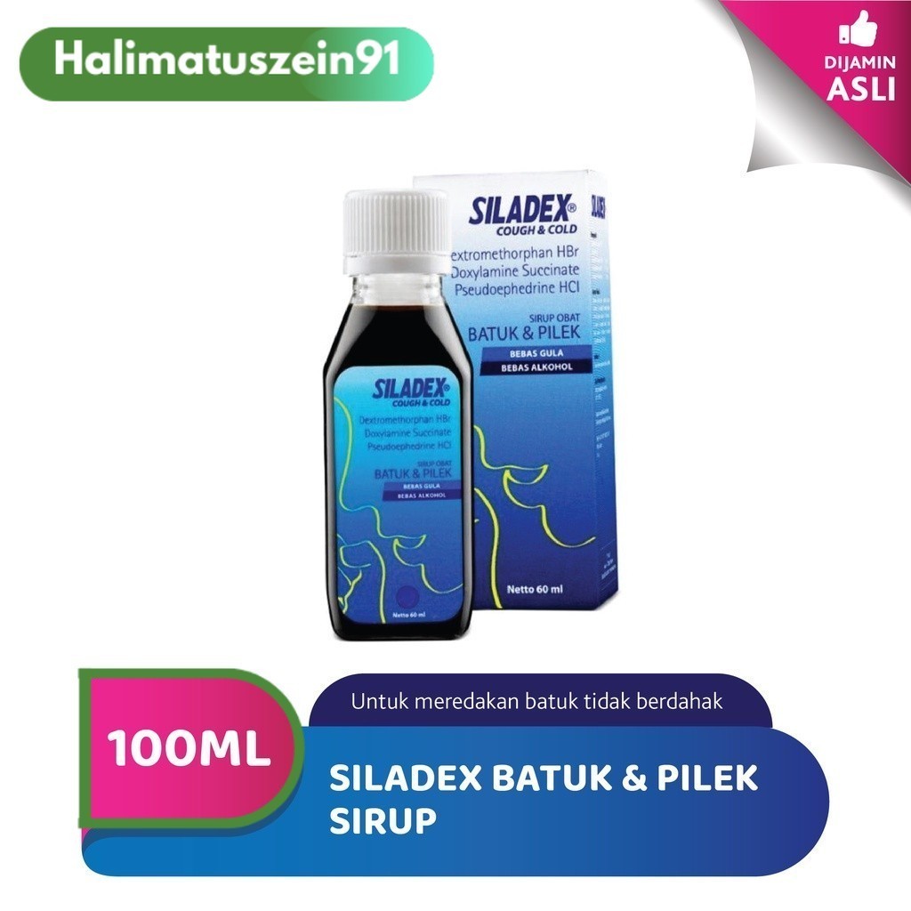 Siladex Batuk & Pilek Syr 100Ml (Biru)