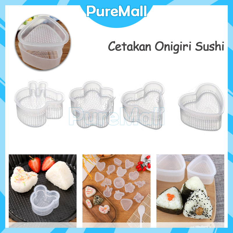 Cetakan Onigiri / Cetakan Sushi Bento Onigiri / Cetakan Bento